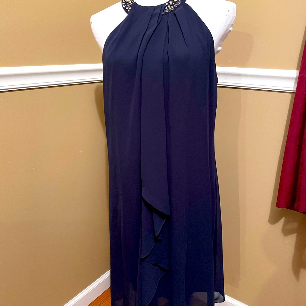 SLNY SL Fashion New York Size 8 Navy color.